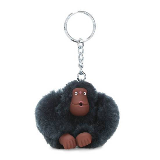 Kipling Sven Small Monkey Keychain Accessories True Blue Tonal | AU 2011GS